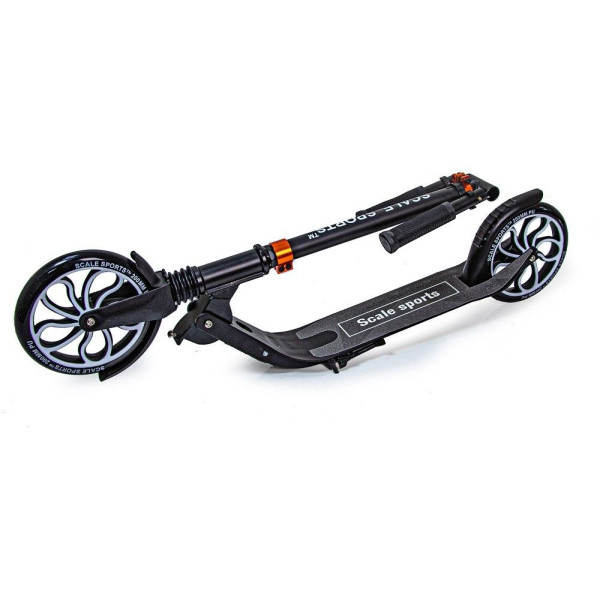 Двоколісний самокат Scale Sports SS-17 міський чорний