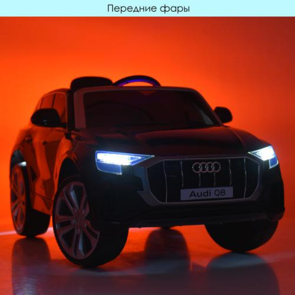 Дитячий електромобіль Джип JJ2066EBLR-1 з двома моторами, білий