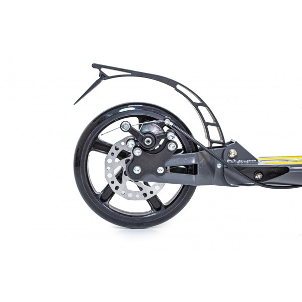 Двоколісний самокат Scale Sports Elite Plus SS-04 з дисковим гальмом жовтий