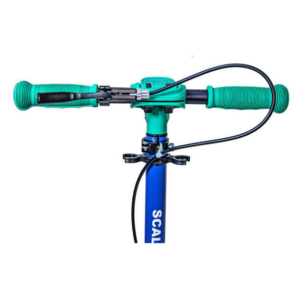 Дитячий міський самокат Scale Sports SS-19 з ручним гальмом синій