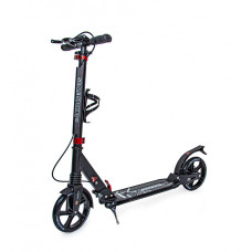 Двоколісний самокат Scale Sports Elite Plus SS-04 складний з дисковим гальмом чорний