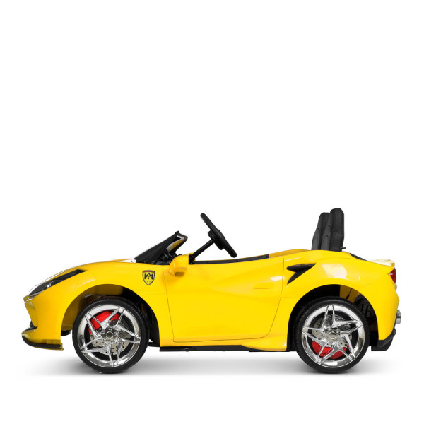 Дитячий електромобіль M 6197EBLR–6 2×200W 24V8AH жовтий