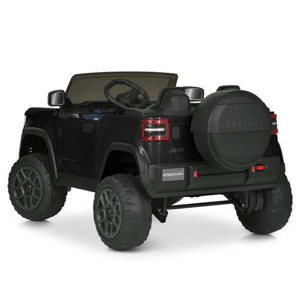Дитячий електромобіль джип JJ2500EBLR–2(24V) 2×25W/2×45W 24V7Ah чорний