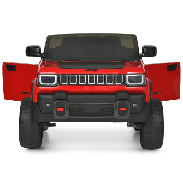 Дитячий електромобіль джип JJ2500EBLR–3 2*25W/2*45W 24V7Ah червоний