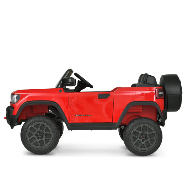 Дитячий електромобіль джип JJ2500EBLR–3 2*25W/2*45W 24V7Ah червоний