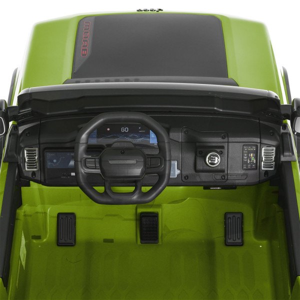 Дитячий електромобіль джип JJ2500EBLR–5(24V) 2×25W/2×45W 24V7Ah зелений