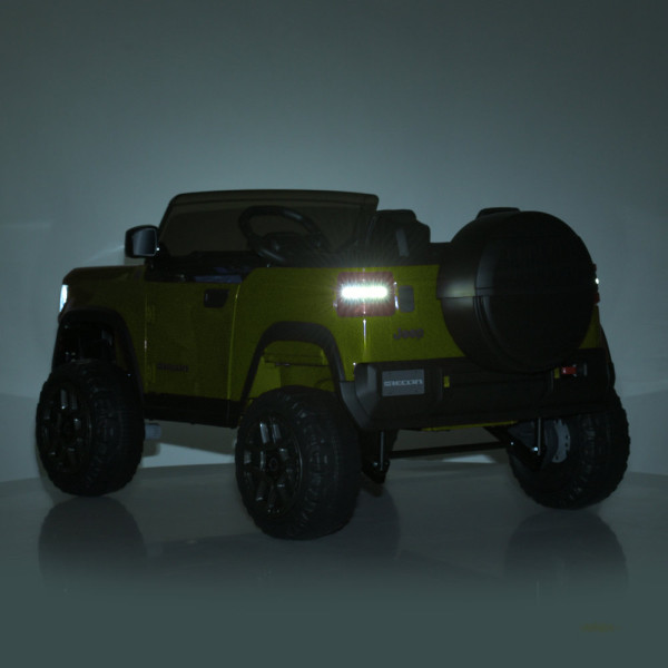 Дитячий електромобіль джип JJ2500EBLR–5(24V) 2×25W/2×45W 24V7Ah зелений
