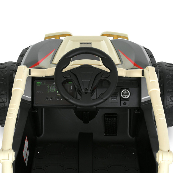 Дитячий електромобіль джип баггі JS330EBLR–13 4×35W 24V5Ah бежевий