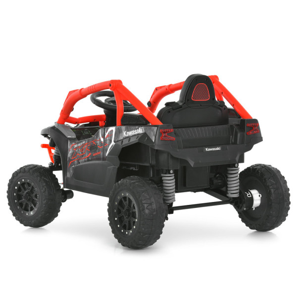 Дитячий електромобіль джип баггі JS330EBLR–2–3(24V) 4×35W 24V5Ah червоно–чорний