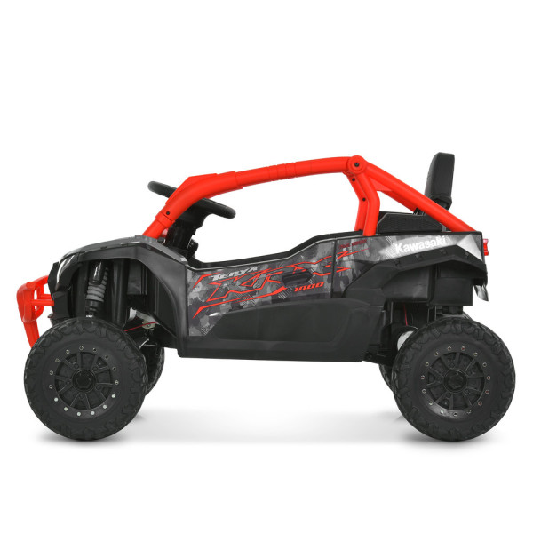 Дитячий електромобіль джип баггі JS330EBLR–2–3(24V) 4×35W 24V5Ah червоно–чорний