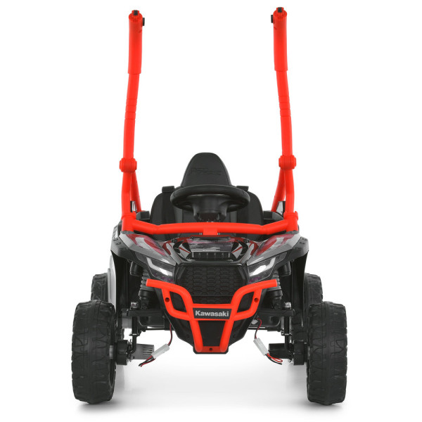 Дитячий електромобіль джип баггі JS330EBLR–2–3(24V) 4×35W 24V5Ah червоно–чорний