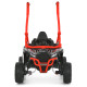 Дитячий електромобіль джип баггі JS330EBLR–2–3(24V) 4×35W 24V5Ah червоно–чорний