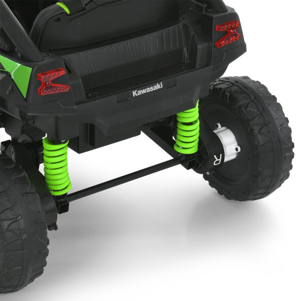 Дитячий електромобіль джип баггі JS330EBLR–2–5(24V) 4×35W 24V5Ah чорно–зелений