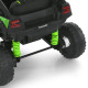 Дитячий електромобіль джип баггі JS330EBLR–2–5(24V) 4×35W 24V5Ah чорно–зелений