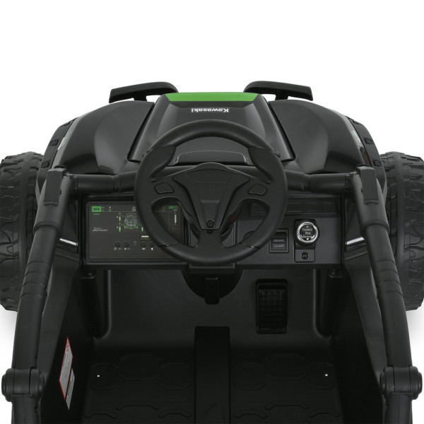 Дитячий електромобіль джип баггі JS330EBLR–2–5(24V) 4×35W 24V5Ah чорно–зелений