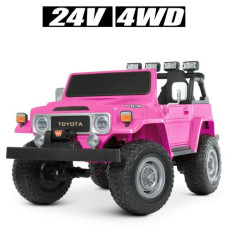 Дитячий електромобіль джип M 4968EBLR–8 4×80W 24V7AH рожевий