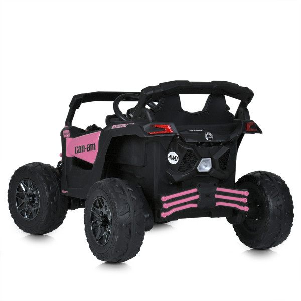 Дитячий електромобіль джип баггі M 5099EBLR–8 4×200W 24V7AH рожевий