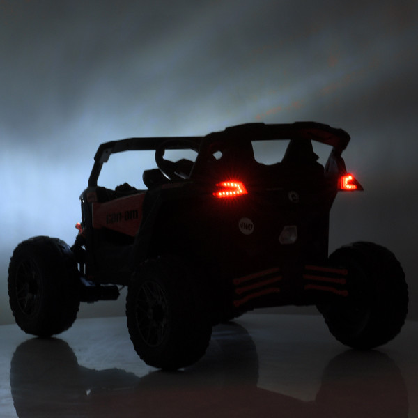 Дитячий електромобіль джип баггі M 5099EBLR–8 4×200W 24V7AH рожевий