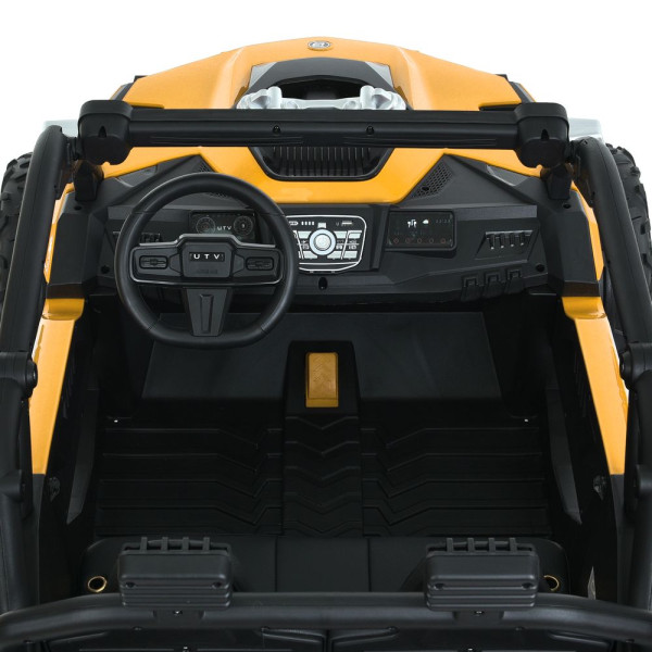 Дитячий електромобіль джип баггіM 6149EBLR–6 2×120W 24V7Ah жовтий