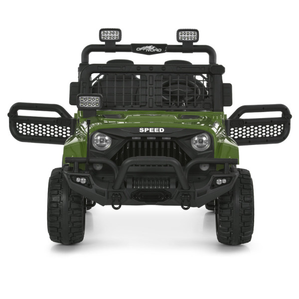 Дитячий електромобіль джип M 6270EBLR–10 2×45W 24V8AH хакі