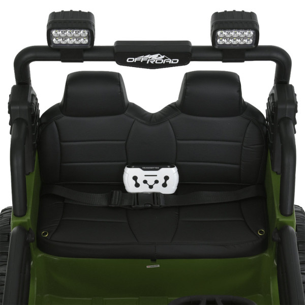 Дитячий електромобіль джип M 6270EBLR–10 2×45W 24V8AH хакі