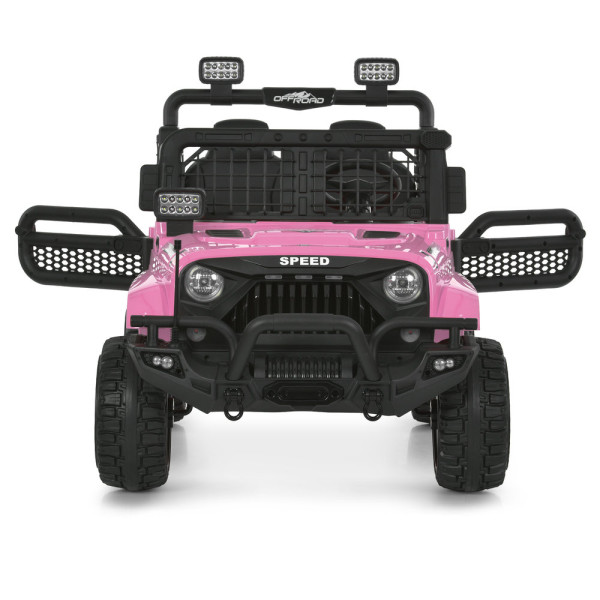Дитячий електромобіль джип M 6270EBLR–8(24V) 2×45W 24V8AH рожевий