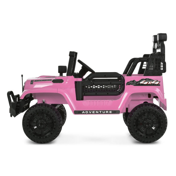 Дитячий електромобіль джип M 6270EBLR–8(24V) 2×45W 24V8AH рожевий