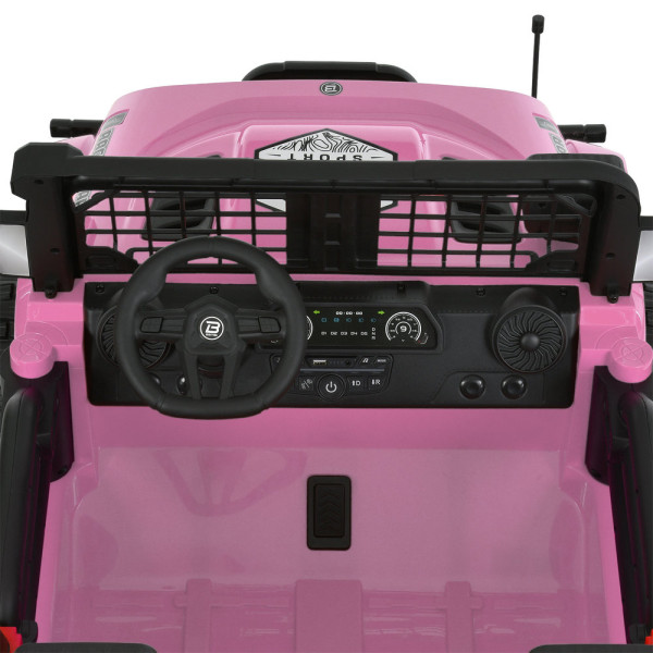 Дитячий електромобіль джип M 6270EBLR–8(24V) 2×45W 24V8AH рожевий