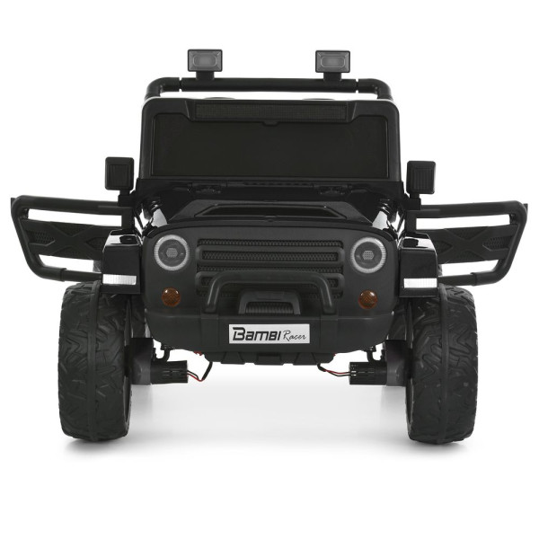 Дитячий електромобіль джип M 6287EBLR–2 4*45W 24V7Ah чорний