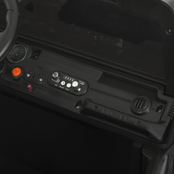 Дитячий електромобіль джип M 6287EBLR–2 4*45W 24V7Ah чорний