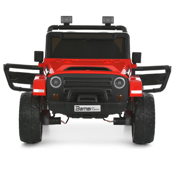 Дитячий електромобіль джип M 6287EBLR–3 4×45W 24V7Ah червоний