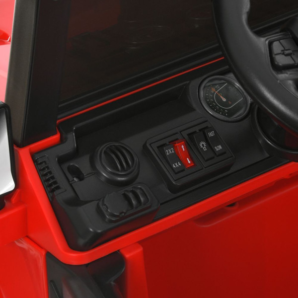 Дитячий електромобіль джип M 6287EBLR–3 4×45W 24V7Ah червоний