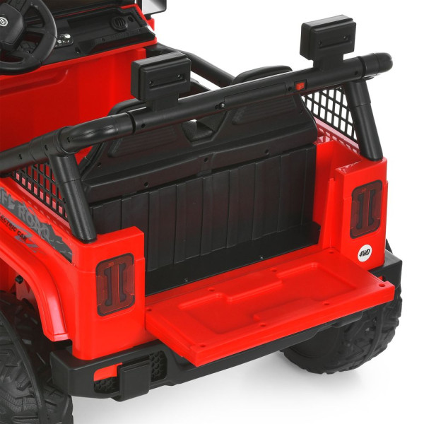 Дитячий електромобіль джип M 6287EBLR–3 4×45W 24V7Ah червоний