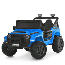 Дитячий електромобіль джип M 6287EBLR–4 4*45W 24V7Ah синій