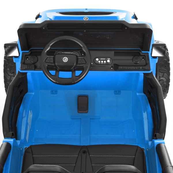Дитячий електромобіль джип M 6287EBLR–4 4*45W 24V7Ah синій
