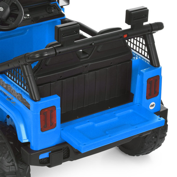 Дитячий електромобіль джип M 6287EBLR–4 4*45W 24V7Ah синій