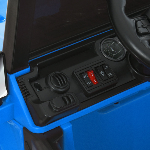 Дитячий електромобіль джип M 6287EBLR–4 4*45W 24V7Ah синій