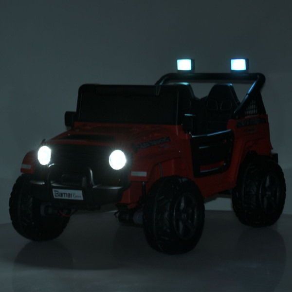 Дитячий електромобіль джип M 6287EBLR–8(24V) 4×45W 24V7Ah рожевий