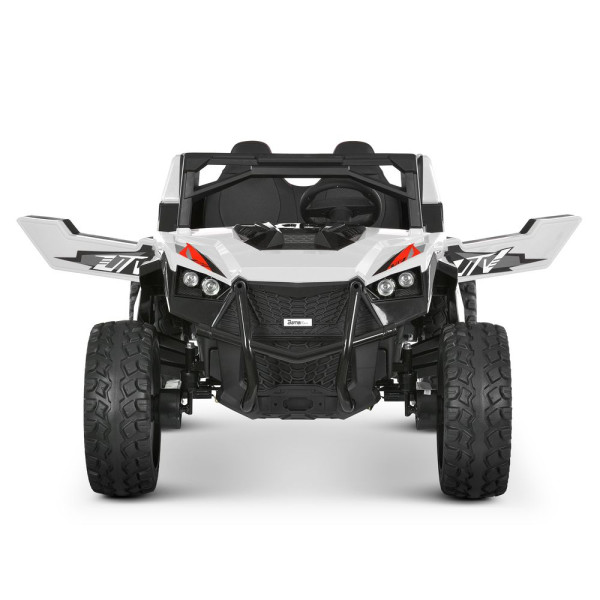 Дитячий електромобіль джип баггі M 6291EBLR–1(24V) 4×35W 2×12V7A білий