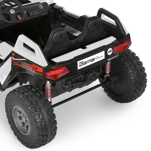 Дитячий електромобіль джип баггі M 6291EBLR–1(24V) 4×35W 2×12V7A білий