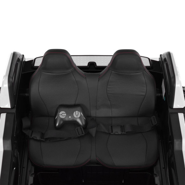 Дитячий електромобіль джип баггі M 6291EBLR–1(24V) 4×35W 2×12V7A білий