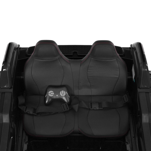 Дитячий електромобіль джип баггі M 6291EBLR–2(24V) 4×35W 2×12V7Ah чорний