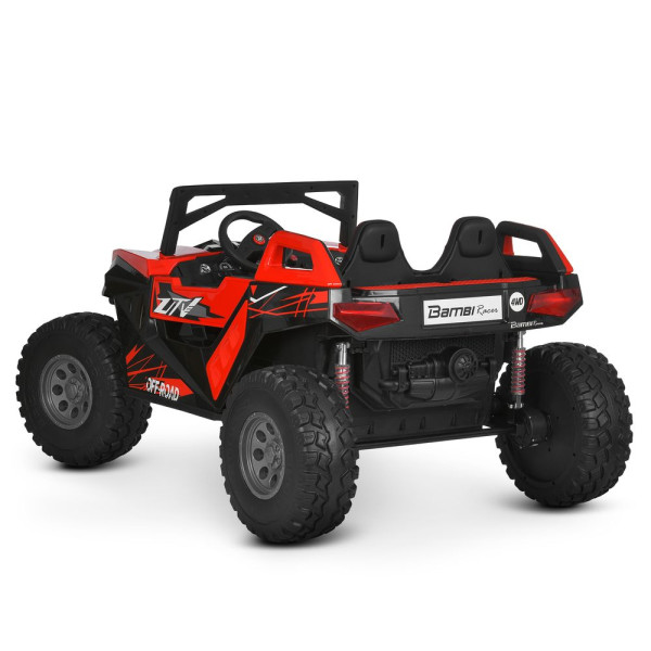 Дитячий електромобіль джип баггі M 6291EBLR–3(24V) 4×35W 2×12V7Ah червоний