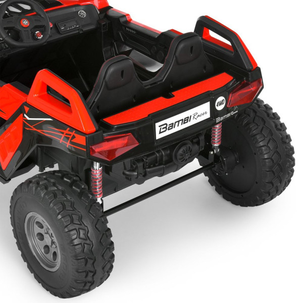Дитячий електромобіль джип баггі M 6291EBLR–3(24V) 4×35W 2×12V7Ah червоний