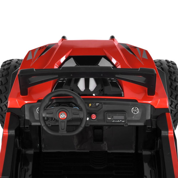 Дитячий електромобіль джип баггі M 6291EBLR–3(24V) 4×35W 2×12V7Ah червоний