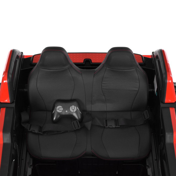 Дитячий електромобіль джип баггі M 6291EBLR–3(24V) 4×35W 2×12V7Ah червоний