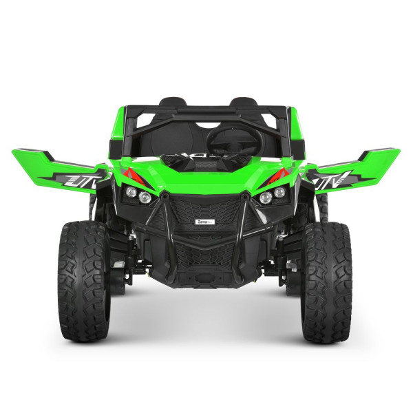 Дитячий електромобіль джип баггі M 6291EBLR–5(24V) 4×35W 2×12V7AH зелений
