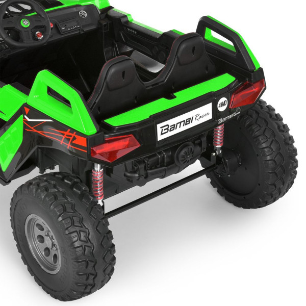Дитячий електромобіль джип баггі M 6291EBLR–5(24V) 4×35W 2×12V7AH зелений