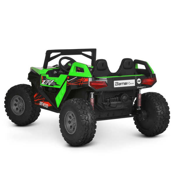 Дитячий електромобіль джип баггі M 6291EBLR–5(24V) 4×35W 2×12V7AH зелений
