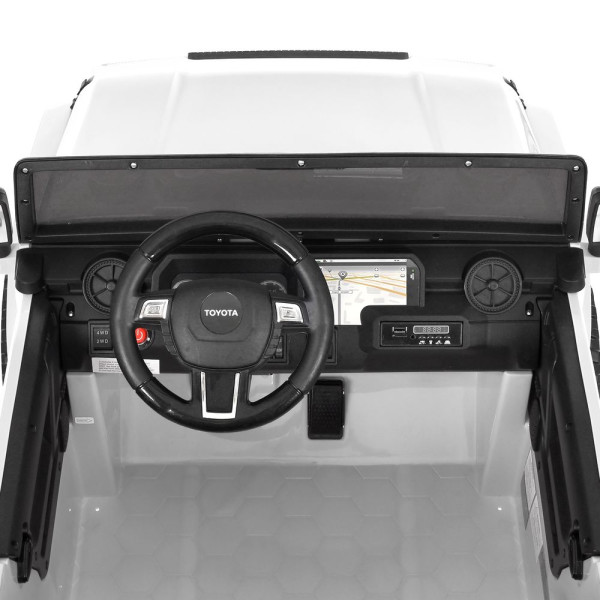 Дитячий електромобіль джип M 6296EBLR–1(24V) 4×45W 24V7AH білий
